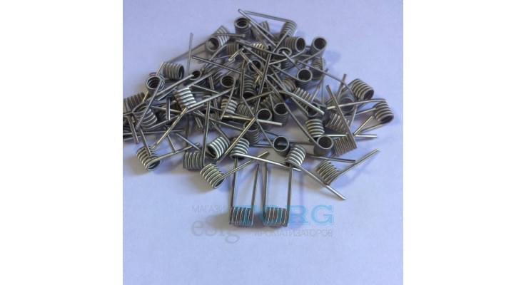 Изображение Fused clapton handcraftet coil Ni 0.4/Ni 0.1 Fused clapton handcraftet coil Ni 0.4/Ni 0.1